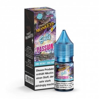 Twelve Monkeys - Iced - Passion - Nikotinsalz Liquid 20 mg/ml