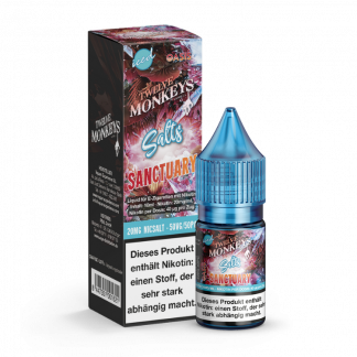 Twelve Monkeys - Iced - Sanctuary - Nikotinsalz Liquid 20 mg/ml