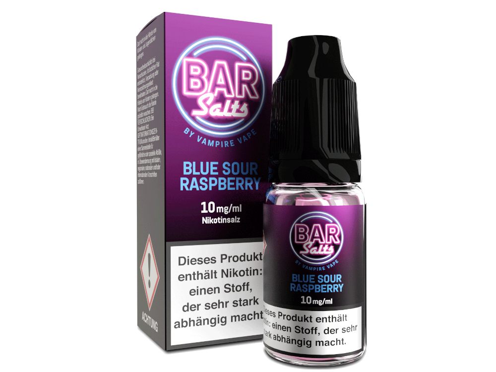 Vampire Vape - Bar Salts - Blue Sour Raspberry - Nikotinsalz Liquid 10 mg/ml 10er Packung