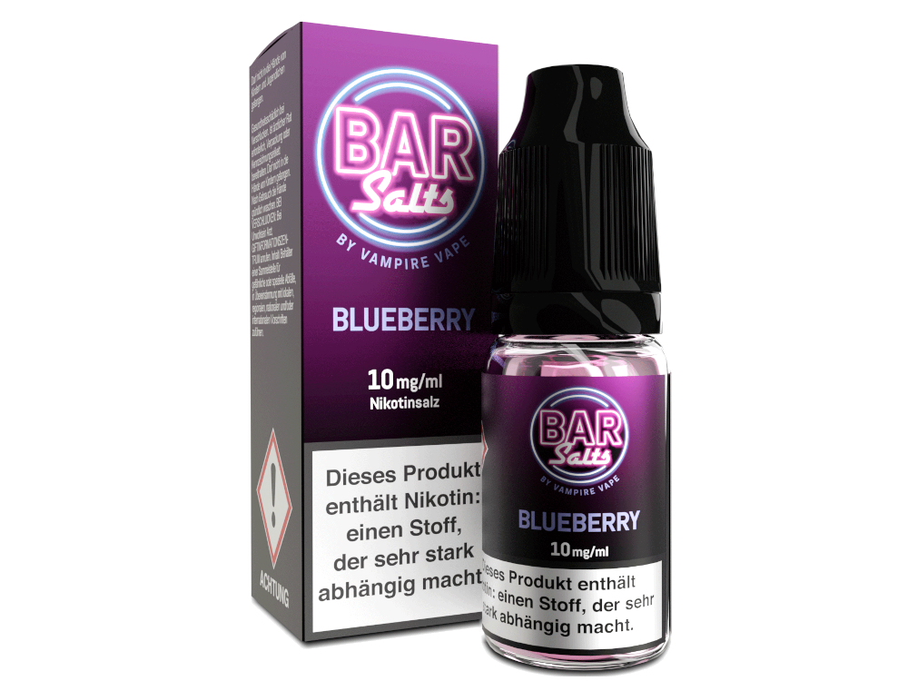 Vampire Vape - Bar Salts - Blueberry - Nikotinsalz Liquid 10 mg/ml