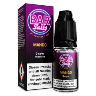 Vampire Vape - Bar Salts - Mango - Nikotinsalz Liquid 5 mg/ml