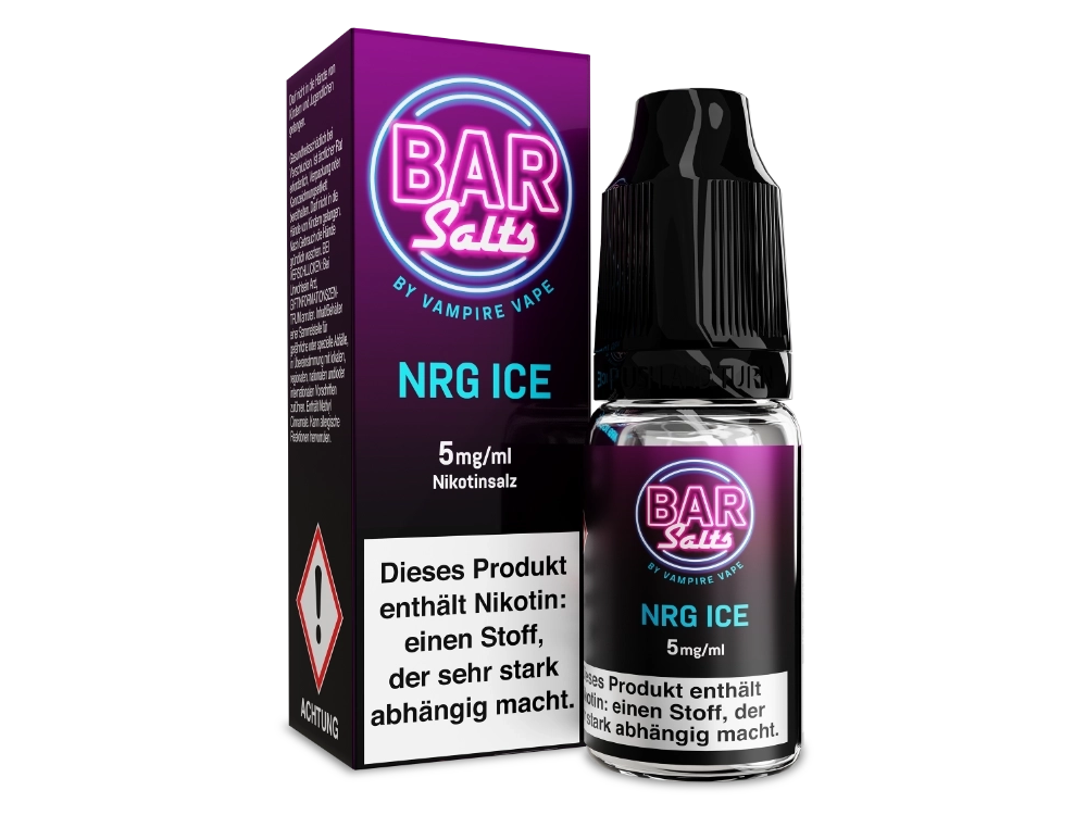 Vampire Vape - Bar Salts - NRG Ice - Nikotinsalz Liquid 5 mg/ml