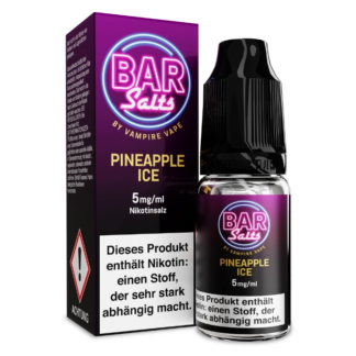 Vampire Vape - Bar Salts - Pineapple Ice - Nikotinsalz Liquid 5 mg/ml