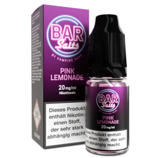 Vampire Vape - Bar Salts - Pink Lemonade - Nikotinsalz Liquid 20 mg/ml
