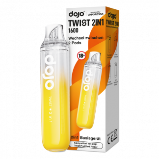 Vaporesso - Dojo - Twist 2in1 Akku 950 mAh (Basisgerät) gelb
