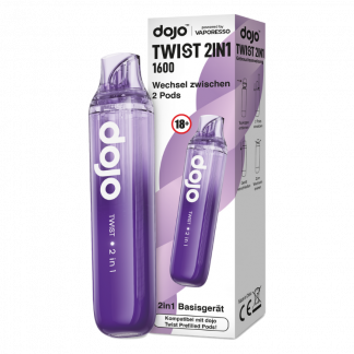 Vaporesso - Dojo - Twist 2in1 Akku 950 mAh (Basisgerät) lila 10er Packung