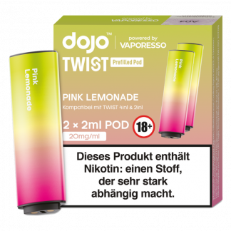 Vaporesso - Dojo - Twist Pod Pink Lemonade 20 mg/ml (2 Stück pro Packung)