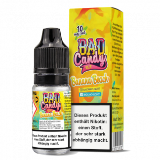 Bad Candy Liquids - Banana Beach - Nikotinsalz Liquid 10 mg/ml 10er Packung