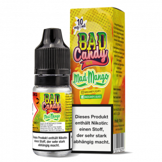 Bad Candy Liquids - Mad Mango - Nikotinsalz Liquid 10 mg/ml 10er Packung