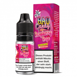 Bad Candy Liquids - Raspberry Rage - Nikotinsalz Liquid 10 mg/ml