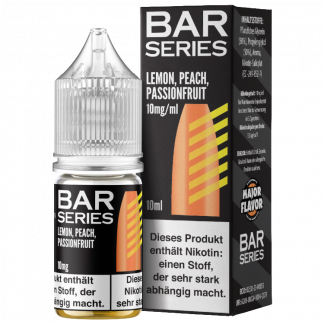 Bar Series - Lemon Peach Passionfruit - Nikotinsalz Liquid 20 mg/ml
