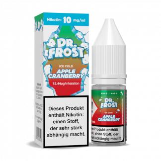 Dr. Frost - Ice Cold - Apple Cranberry - Nikotinsalz Liquid 10 mg/ml