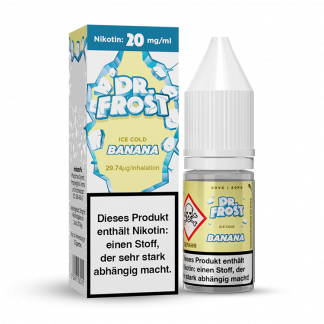 Dr. Frost - Ice Cold - Banana - Nikotinsalz Liquid 20 mg/ml