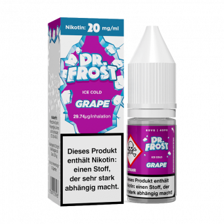 Dr. Frost - Ice Cold - Grape - Nikotinsalz Liquid 20 mg/ml