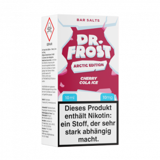 Dr. Frost - Arctic Edition - Cherry Cola Ice - Nikotinsalz Liquid 10 mg/ml 5er Packung