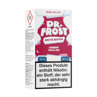 Dr. Frost - Arctic Edition - Cherry Cola Ice - Nikotinsalz Liquid 20 mg/ml 5er Packung