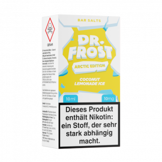 Dr. Frost - Arctic Edition - Coconut Lemonade Ice - Nikotinsalz Liquid 10 mg/ml 5er Packung