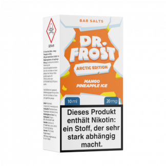 Dr. Frost - Arctic Edition - Mango Pineapple Ice - Nikotinsalz Liquid 20 mg/ml 5er Packung