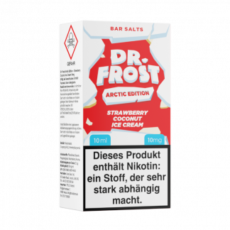 Dr. Frost - Arctic Edition - Strawberry Coconut Ice Cream - Nikotinsalz Liquid 10 mg/ml
