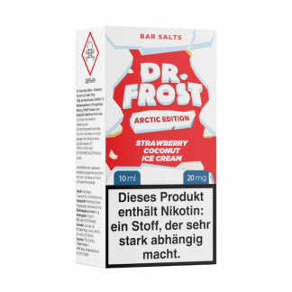 Dr. Frost - Arctic Edition - Strawberry Coconut Ice Cream - Nikotinsalz Liquid 20 mg/ml 5er Packung