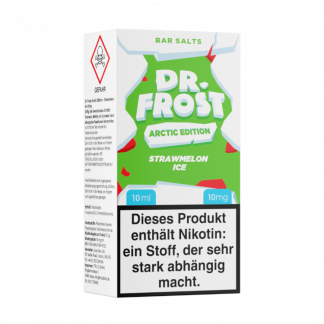 Dr. Frost - Arctic Edition - Strawmelon Ice - Nikotinsalz Liquid 10 mg/ml 5er Packung