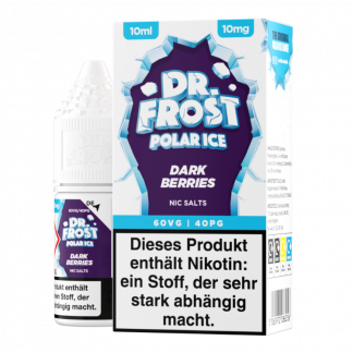 Dr. Frost - Polar Ice - Dark Berries - Nikotinsalz Liquid 10 mg/ml