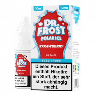 Dr. Frost - Polar Ice - Strawberry - Nikotinsalz Liquid 10 mg/ml