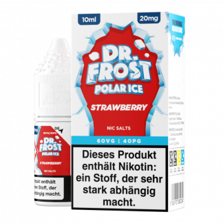 Dr. Frost - Polar Ice - Strawberry - Nikotinsalz Liquid 20 mg/ml