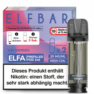 Elfbar - Elfa Pod Mix Berries 20 mg/ml (2 Stück pro Packung)