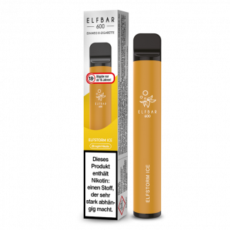 Elfbar - 600 Einweg E-Zigarette - Elfstorm Ice 20 mg/ml