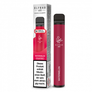 Elfbar - 600 Einweg E-Zigarette - Watermelon 20 mg/ml