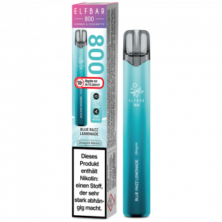 Elfbar 800 Einweg E-Zigarette - Blue Razz Lemonade 20 mg/ml