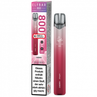 Elfbar 800 Einweg E-Zigarette - Cherry 20 mg/ml
