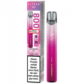 Elfbar 800 Einweg E-Zigarette - Strawberry Ice 20 mg/ml