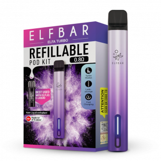 Elfbar - Elfa Turbo E-Zigaretten Set aurora-lila
