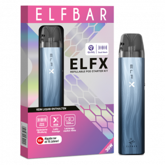 Elfbar - Elfx E-Zigaretten Set blau 10er Packung