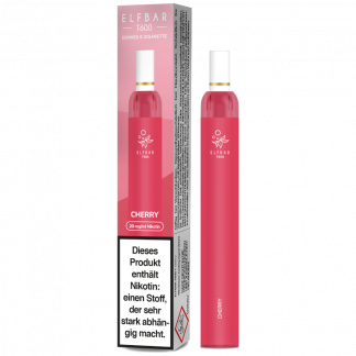 Elfbar - T600 Einweg E-Zigarette - Cherry 20 mg/ml