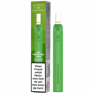 Elfbar - T600 Einweg E-Zigarette - Kiwi Passion Fruit Guava 20 mg/ml