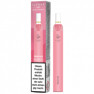 Elfbar - T600 Einweg E-Zigarette - Peach Ice 20 mg/ml