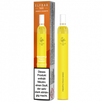Elfbar - T600 Einweg E-Zigarette - Pineapple Peach Mango 20 mg/ml