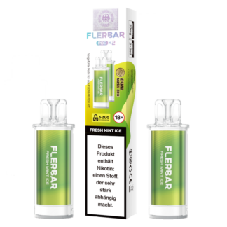Flerbar - POD Fresh Mint Ice 20 mg/ml (2 Stück pro Packung)