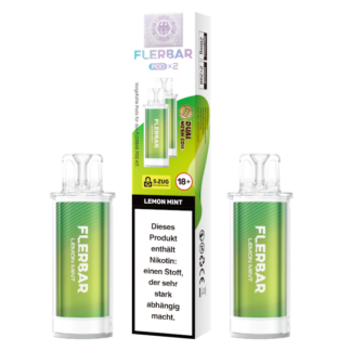 Flerbar - POD Lemon Mint 20 mg/ml (2 Stück pro Packung)