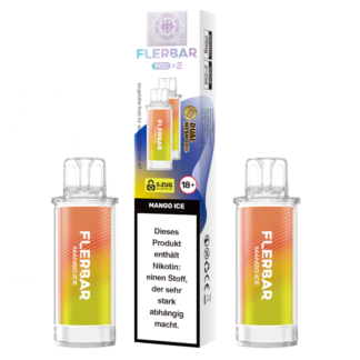 Flerbar - POD Mango Ice 20 mg/ml (2 Stück pro Packung)
