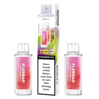 Flerbar - POD Strawberry Ice 20 mg/ml (2 Stück pro Packung)