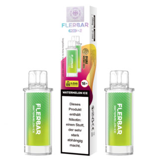Flerbar - POD Watermelon Ice 20 mg/ml (2 Stück pro Packung) 10er Packung