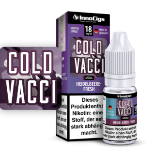 InnoCigs - Cold Vacci Heidelbeere-Fresh Aroma 18 mg/ml