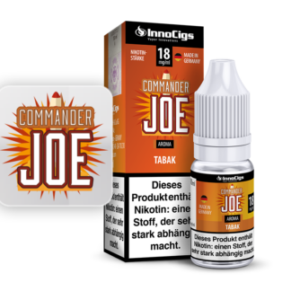InnoCigs - Commander Joe Tabak Aroma 18 mg/ml