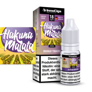 InnoCigs - Hakuna Matata Traube Aroma 3 mg/ml