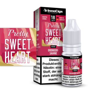 InnoCigs - Pretty Sweetheart Sahne-Erdbeer Aroma 9 mg/ml