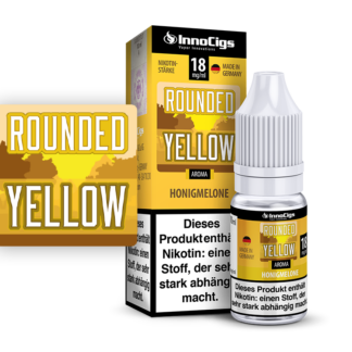 InnoCigs - Rounded Yellow Honigmelonen Aroma 6 mg/ml
